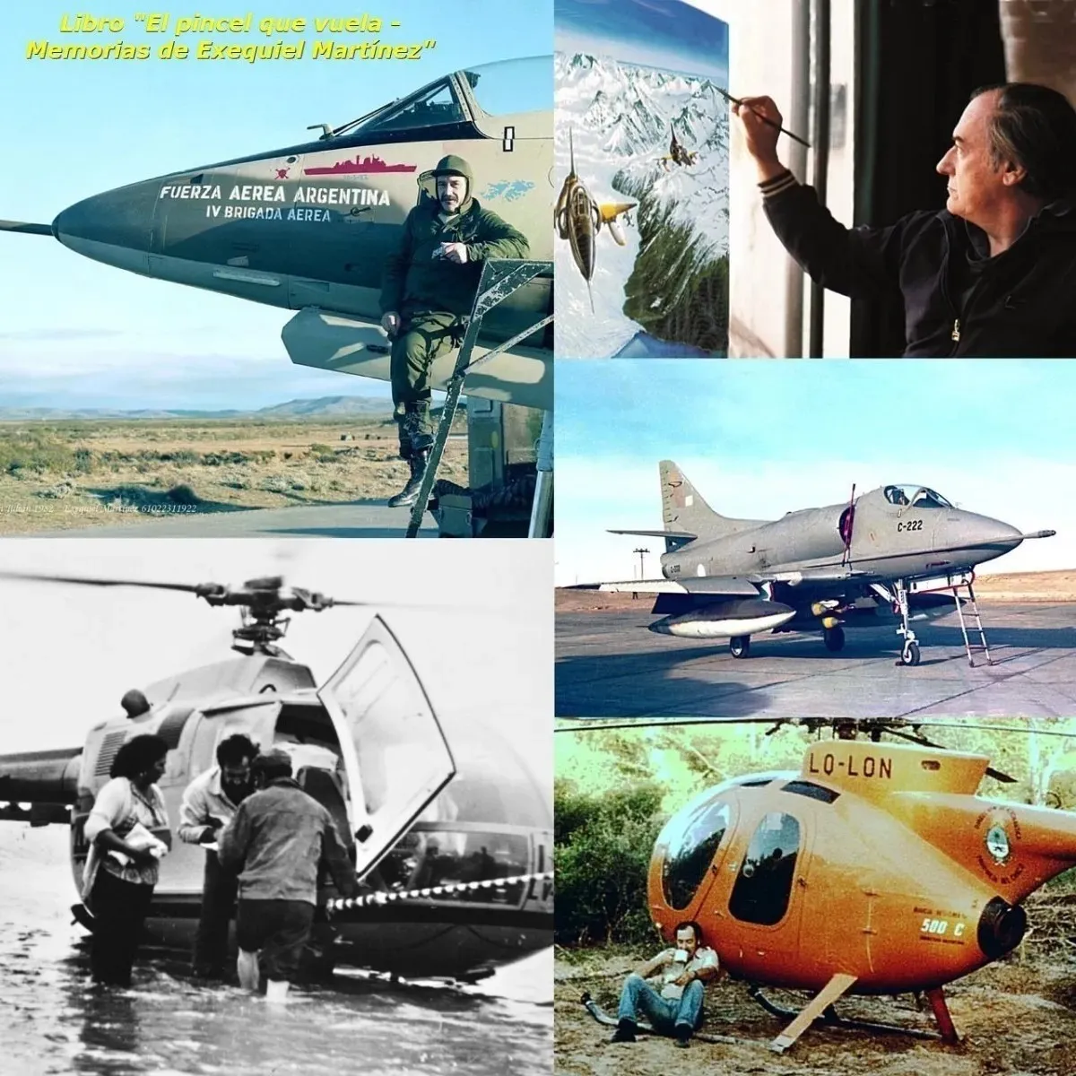 Libro: El Pincel Que Vuela - Memorias De Exequiel Martinez - Image 4